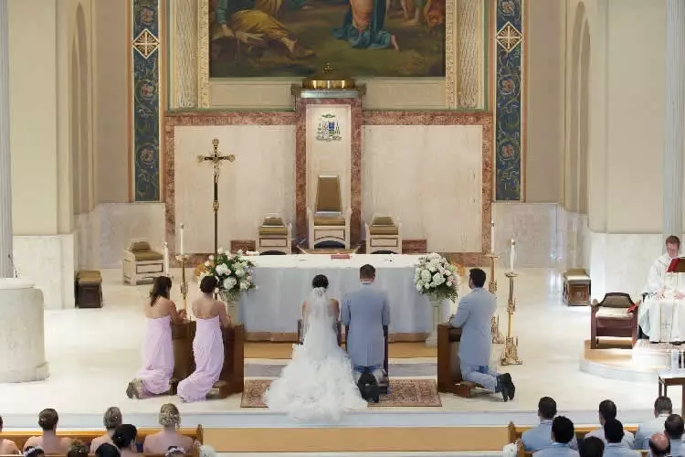 Super-Secret Special Memory 7 Large chapel wedding