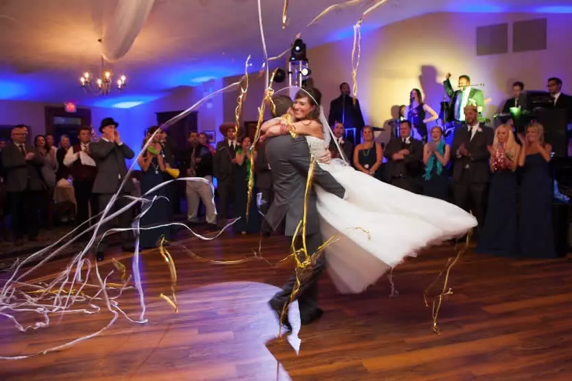 Super-Secret Special Memory 6 Wedding couple hugging on dance floor
