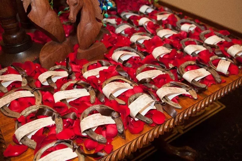 Veil or Not to Veil? 10 Horseshoe wedding gifts